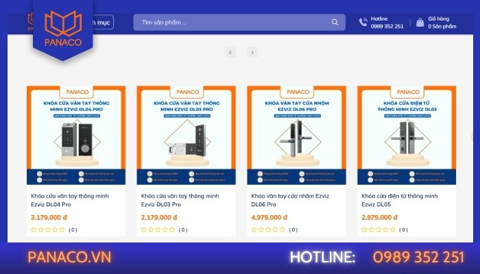 Khóa vân tay phân khúc giá rẻ