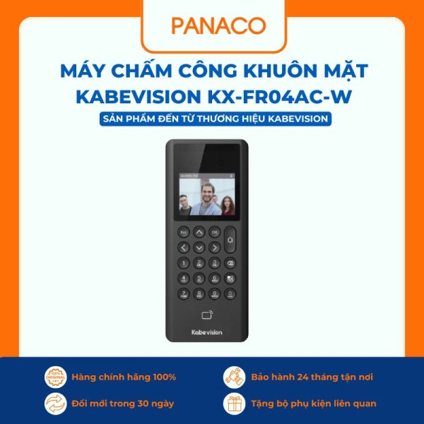 Máy chấm công khuôn mặt Kbvision KX-FR04AC-W