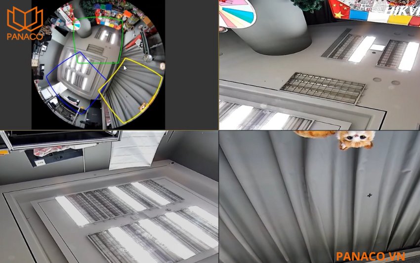 Ống kính cố định 1.05mm khẩu độ F2.25 tạo góc nhìn siêu rộng 360°