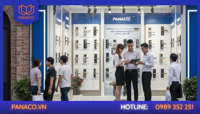 Panaco là đại lý cấp 1 chuyên phân phối khóa cửa điện tử Đức chính hãng