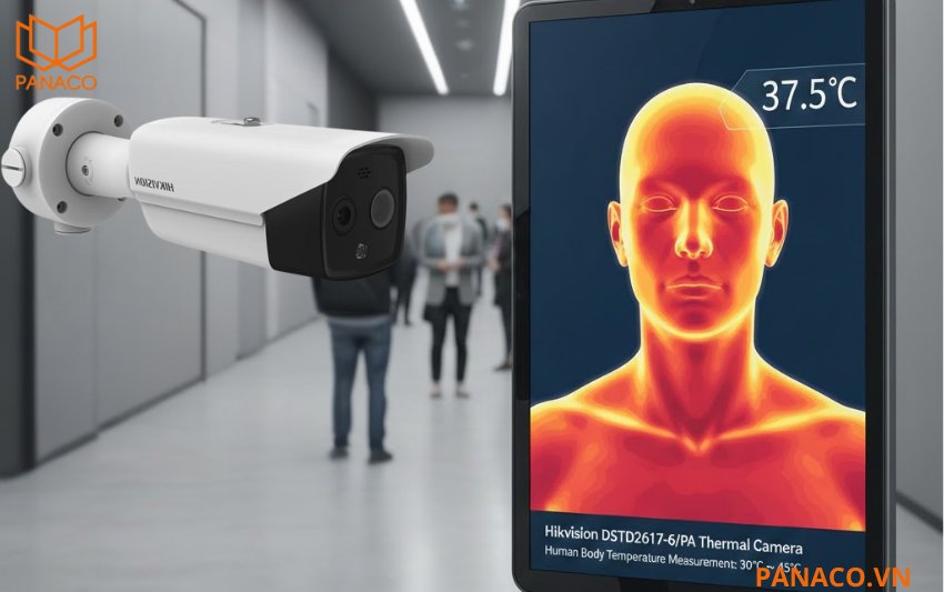 Khoảng nhiệt đo từ 30°C đến 45°C được thiết kế chuyên biệt cho mục đích đo thân nhiệt con người. 