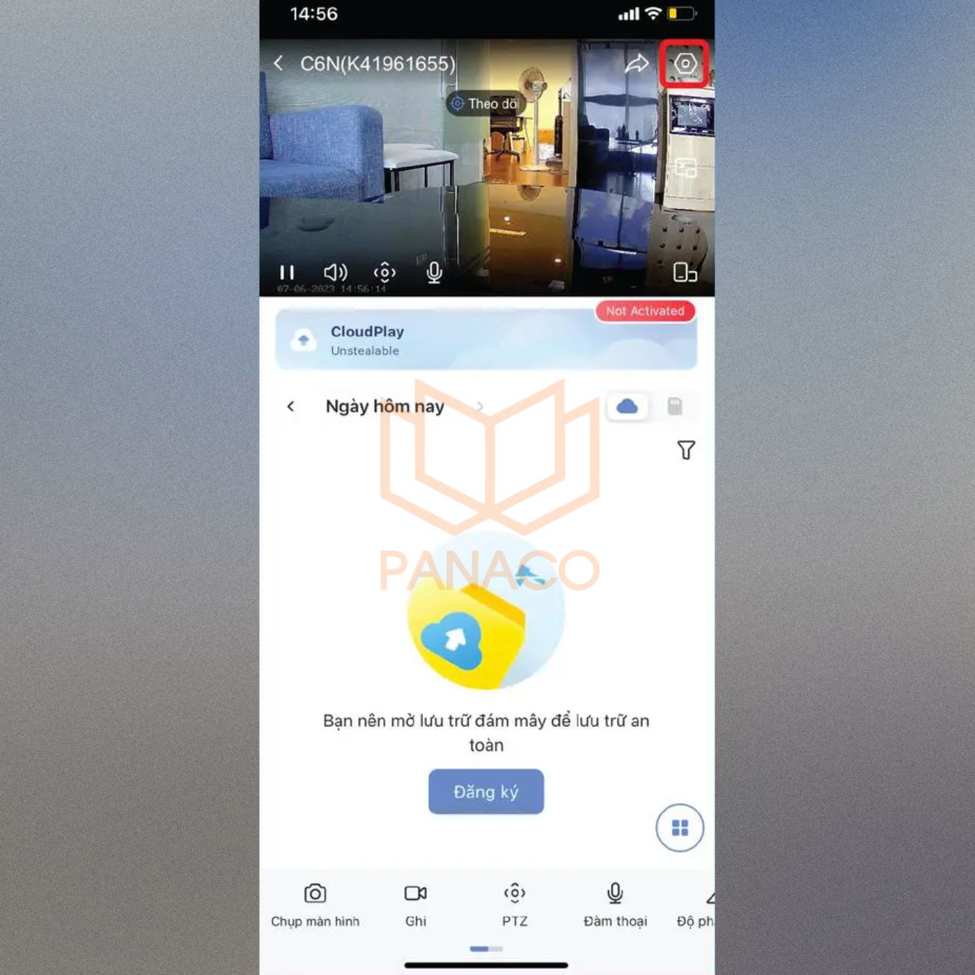 Bước 1 - Cài đặt thiết bị