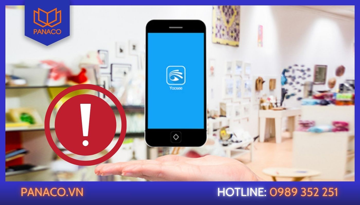 Camera Yoosee chớp đèn liên tục do lỗi phần mềm hoặc firmware