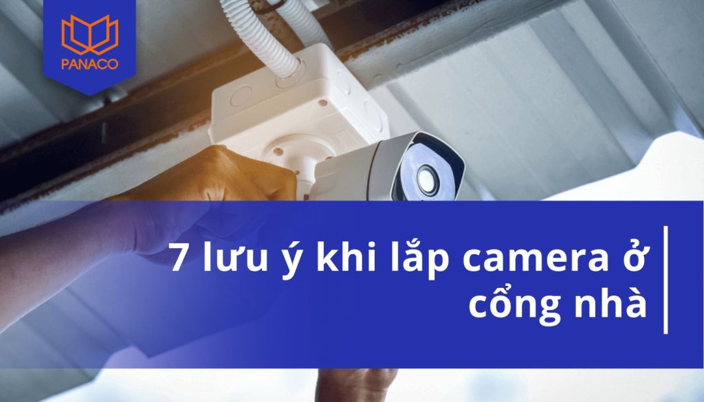 Lắp camera ở cổng