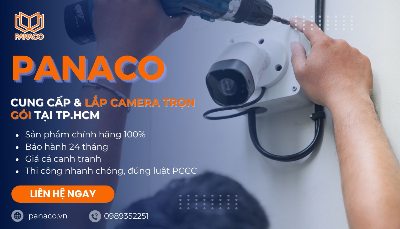 PANACO cung cấp dịch vụ lắp camera ở cổng nhà và toàn bộ các khu vực trong và ngoài nhà