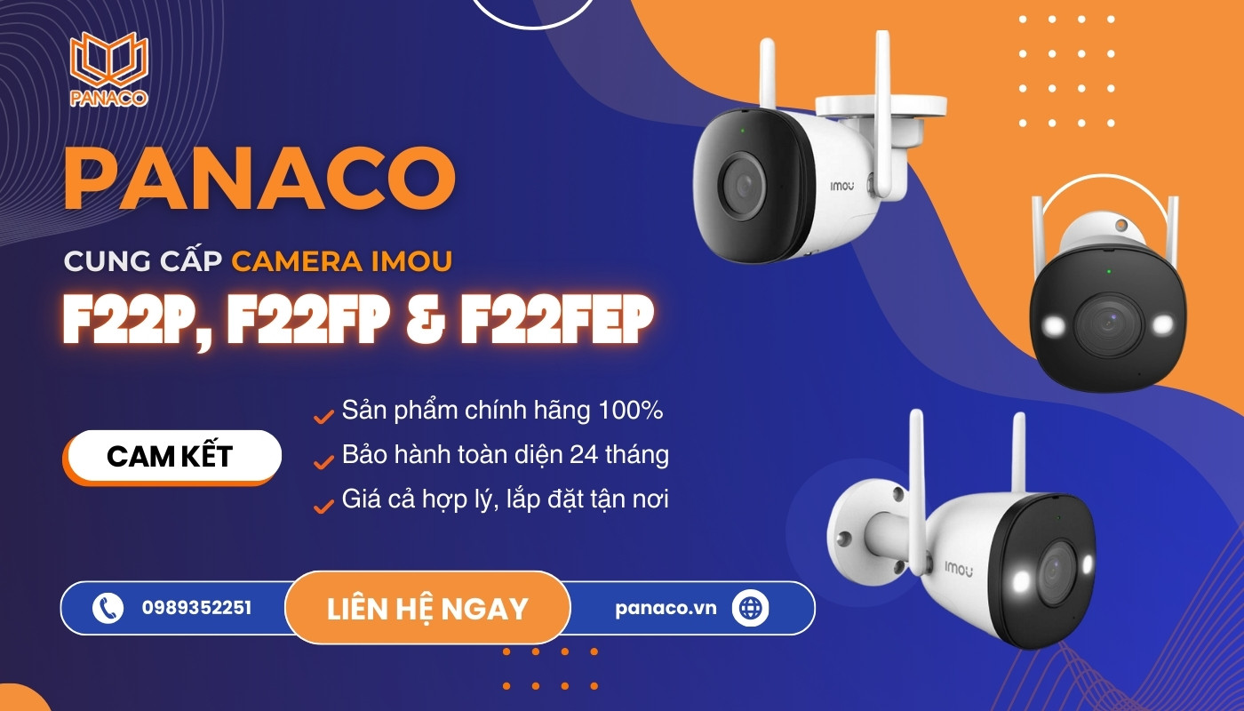 Mua camera Imou series F tại PANACO