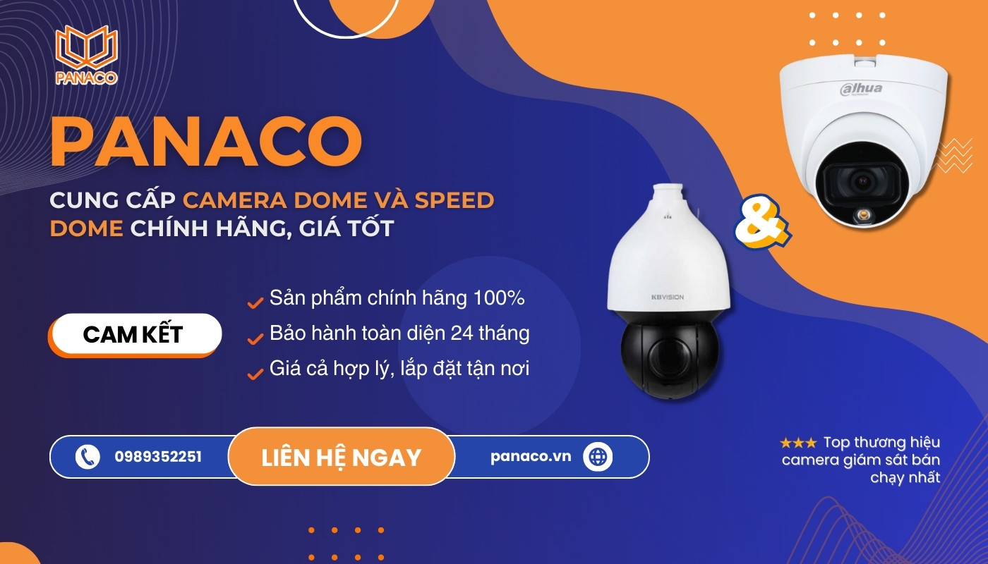 Mua camera chính hãng tại PANACO
