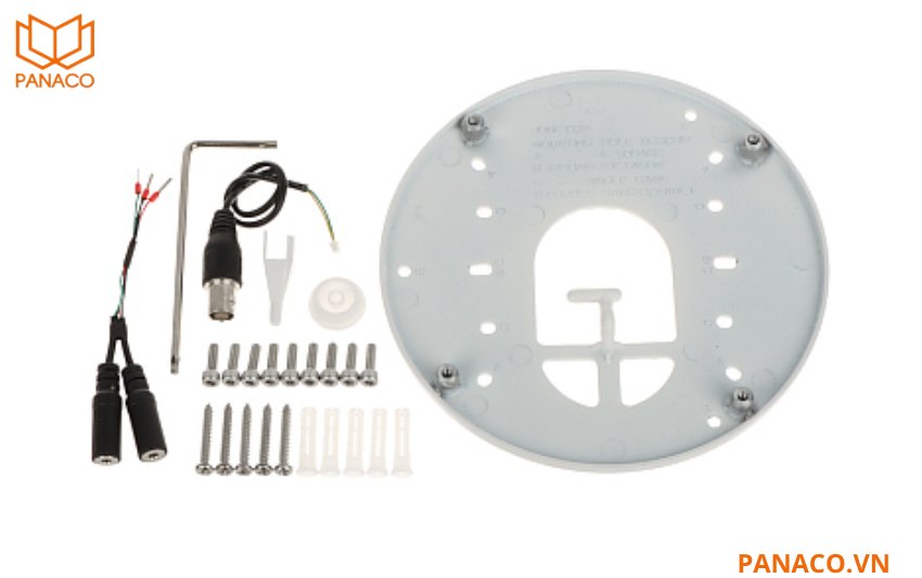 Trọn bộ sản phẩm camera Dahua DH-IPC-HDBW5842H-ZHE