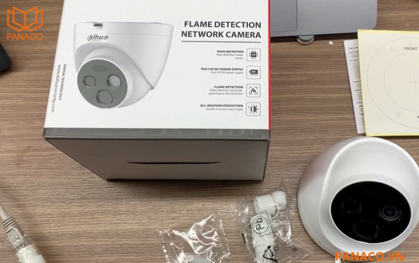 Full bộ sản phẩm camera IP Dahua DHI-HY-FT431LDP