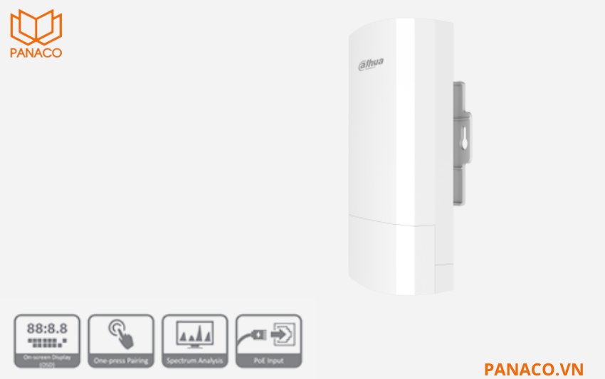 Bộ thu phát tín hiệu không dây cho thang máy Dahua DH-WB2-60N-I