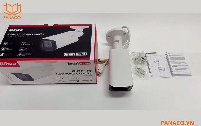 Trọn bộ camera Dahua DH-IPC-HFW2541T-ZAS gồm có