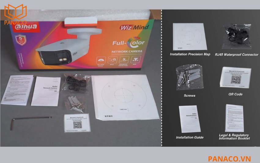 Trọn bộ camera Dahua DH-IPC-PFW5849-A180-E2-ASTE