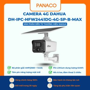 Camera 4G Dahua DH-IPC-HFW2441DG-4G-SP-B-MAX