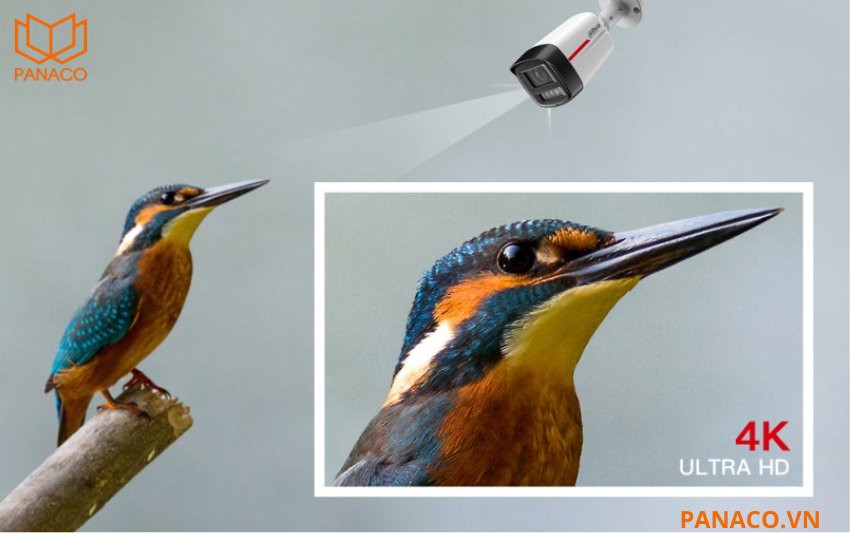 Camera Dahua DH-IPC-HFW2849TL-S-PRO sở hữu độ phân giải 4K