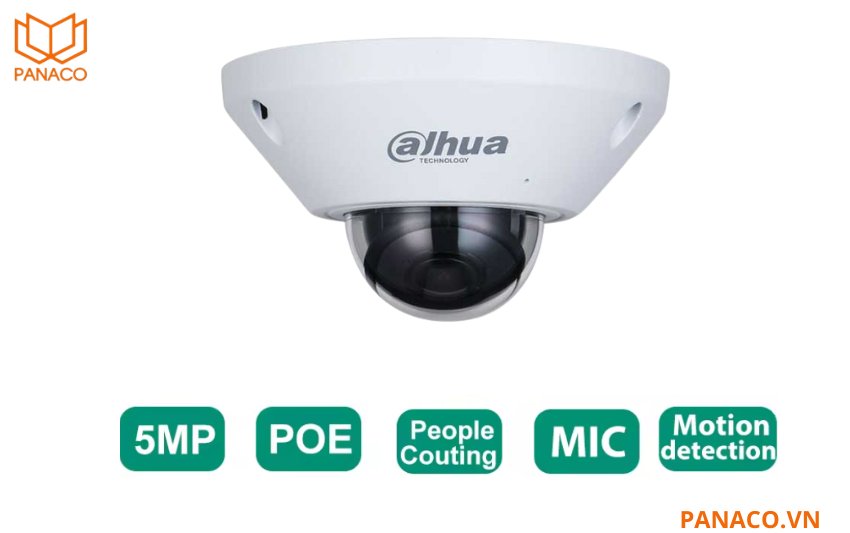 Camera Dahua Fisheye DH-IPC-EB5541P-AS