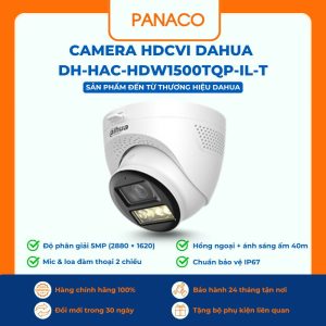 Camera HDCVI Dahua 5MP DH-HAC-HDW1500TQP-IL-T