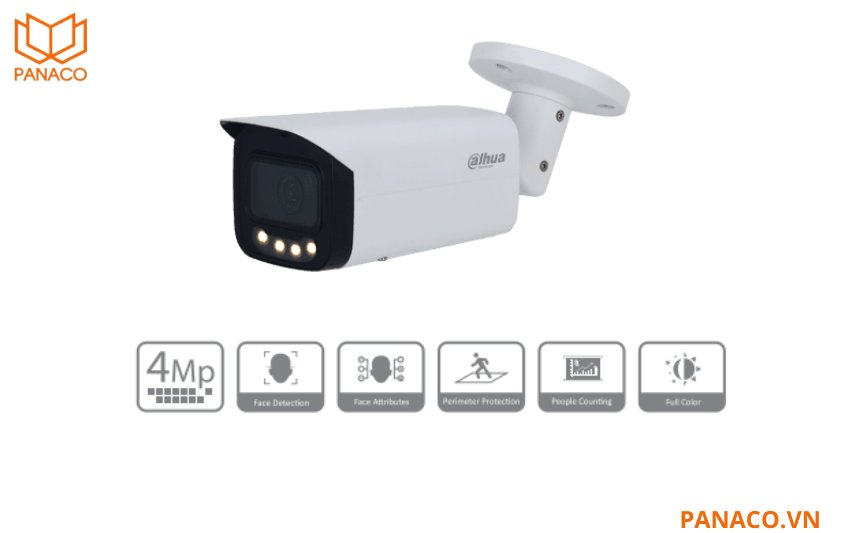 Camera IP 4MP Dahua DH-IPC-HFW5449T-ASE-LED
