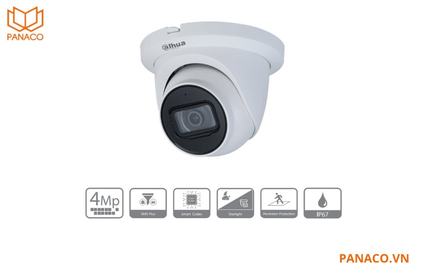 Camera IP Dahua 4MP DH-IPC-HDW3441TMP-AS
