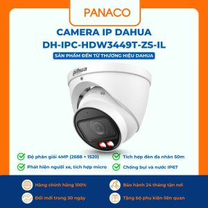 Camera IP Dahua 4MP DH-IPC-HDW3449T-ZS-IL