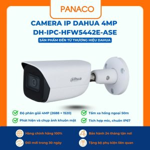 Camera IP 4MP Dahua DH-IPC-HFW5442E-ASE
