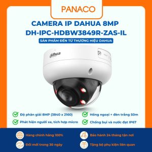 Camera IP 8MP Dahua DH-IPC-HDBW3849R-ZAS-IL
