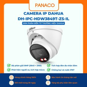 Camera IP Dahua 8.0MP DH-IPC-HDW3849T-ZS-IL