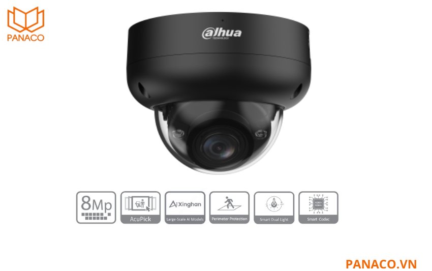 Camera IP Dahua DH-IPC-HDBW3849R-ZAS-IL