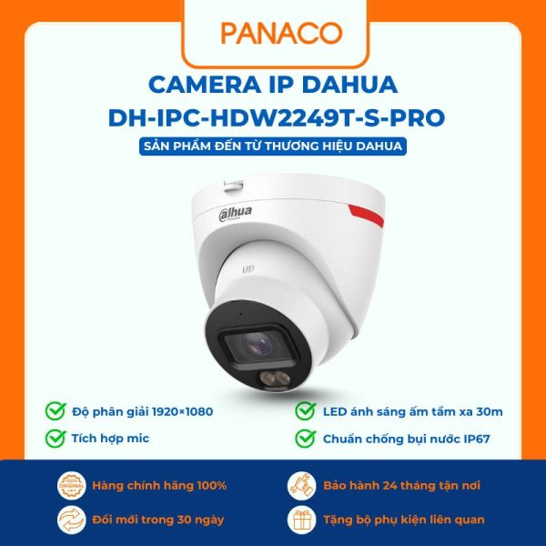 Camera IP Dahua DH-IPC-HDW2249T-S-PRO