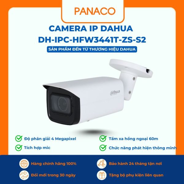 Camera IP Dahua DH-IPC-HFW3441T-ZS-S2