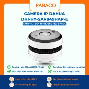 Camera AI báo khói, phát hiện lửa 5MP Dahua DHI-HY-SAV849HAP-E