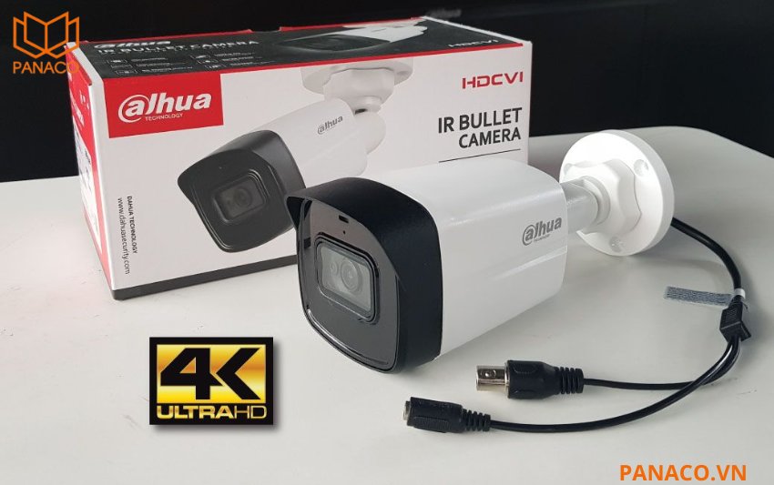 Camera an ninh Dahua DH-HAC-HFW1800TLP vận hành với nguồn 12VDC cùng công suất chỉ 6W