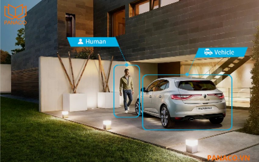 DH-IPC-HDW3849QM-S-IL phân tích chuyển động thông minh, chỉ báo động khi phát hiện người hoặc phương tiện