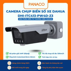Camera chụp biển số xe Dahua DHI-ITC413-PW4D-Z3