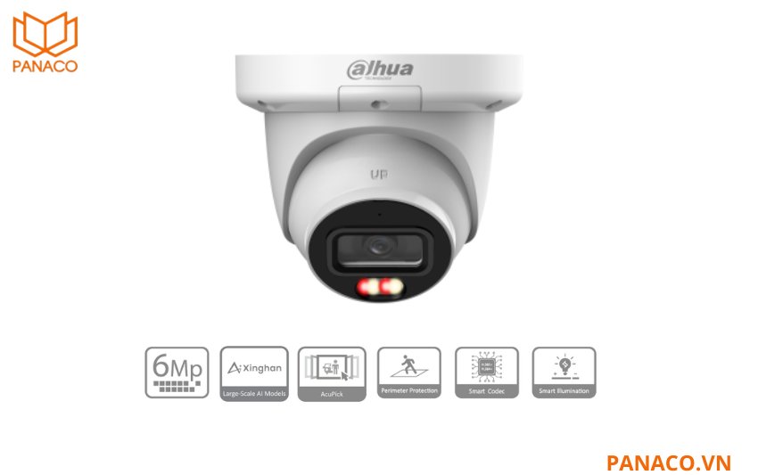 Camera dome Dahua DH-IPC-HDW3649QM-S-IL