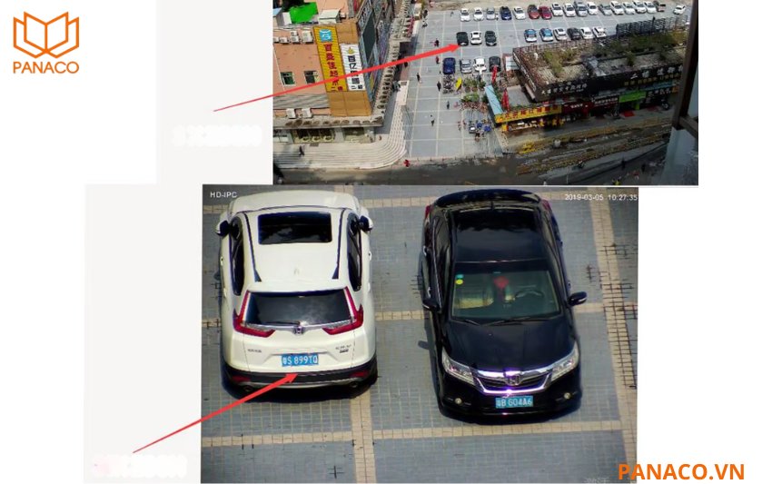 Camera được trang bị ống kính varifocal 10–50mm