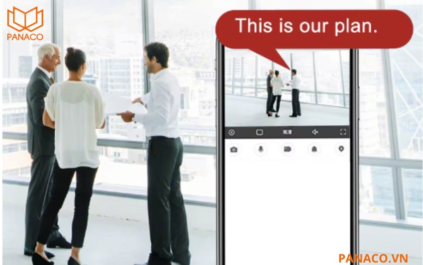 Camera ghi âm DH-IPC-HDBW3449R-ZAS-IL được trang bị micro tích hợp