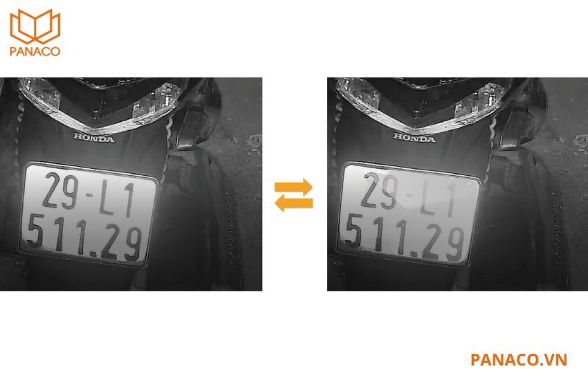 Công nghệ AWB cân bằng trắng tự động giúp khung hình luôn giữ màu sắc tự nhiên