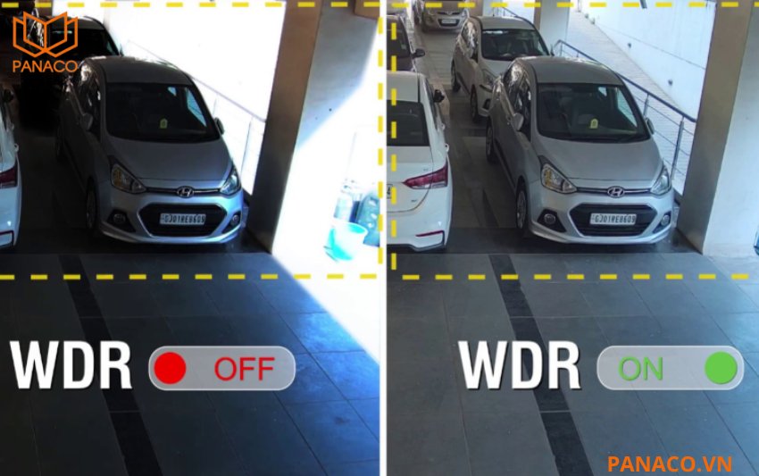 Camera IP Dahua DH-SD4D225DB-HNY tích hợp chống ngược sáng WDR 120dB giúp cân bằng ánh sáng