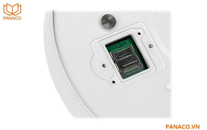 DH-IPC-EBW81230P hỗ trợ khe cắm thẻ nhớ lên đến 128GB