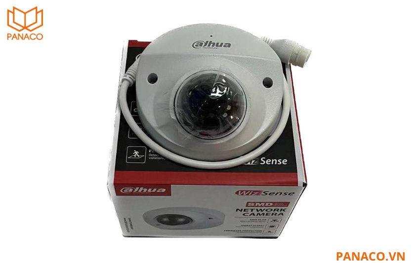 DH-IPC-HDBW3441F-AS-S2 hỗ trợ nguồn 12V DC và cấp nguồn qua mạng PoE