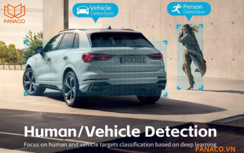 Camera chống trộm thông minh DH-IPC-HDBW3649E-AS-IL sử dụng công nghệ SMD 4.0 mang lại khả năng phân loại chính xác người và phương tiện