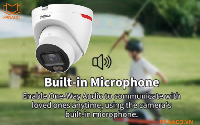 DH-IPC-HDW2649T-S-PRO tích hợp micro thu âm sắc nét – nâng tầm khả năng giám sát