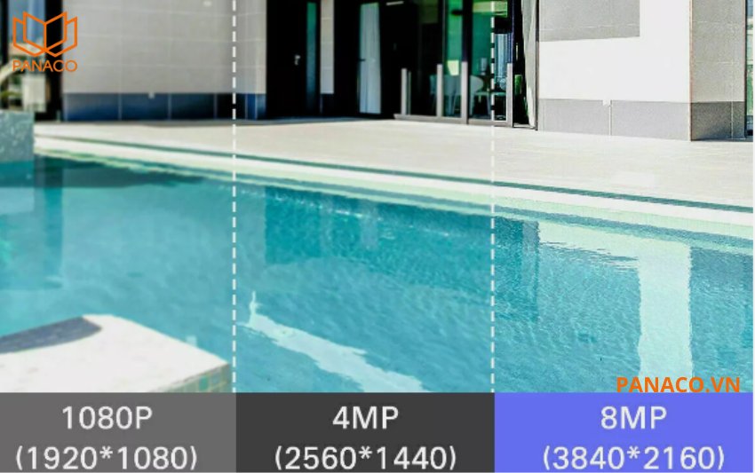 DH-IPC-HDW3849QM-S-IL sở hữu độ phân giải lên đến 8MP (3840 × 2160)