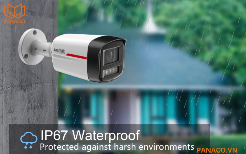 DH-IPC-HFW2249TL-S-PRO đạt chuẩn chống chịu theo tiêu chuẩn IP67