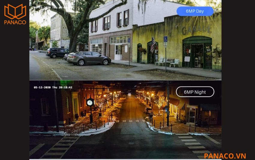 Camera Dahua DH-IPC-HFW2649TL-S-PRO được trang bị hệ thống 4 đèn warm-light với tầm chiếu sáng lên đến 50m