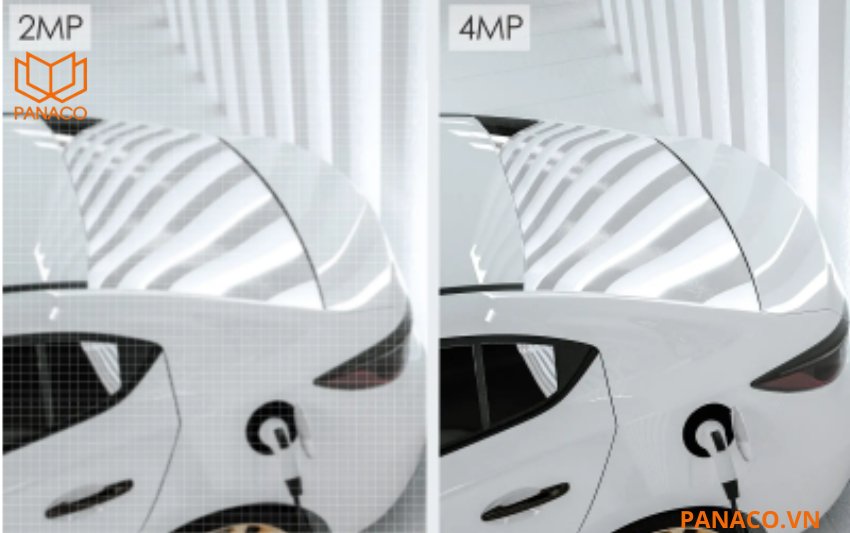 Camera Dahua DH-IPC-HFW5449T-ASE-LED mang lại hình ảnh sắc nét gấp nhiều lần so với Full HD