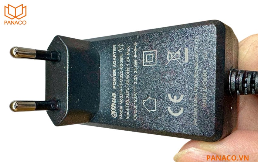 Nguồn camera DC12V 2A DH-PFM320-020EN được thiết kế chuyên dụng cho các hệ thống camera giám sát