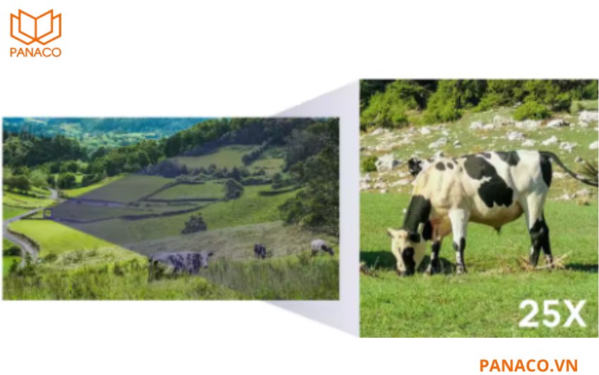 DH-SD4D225DB-HNY hỗ trợ zoom quang học 25X