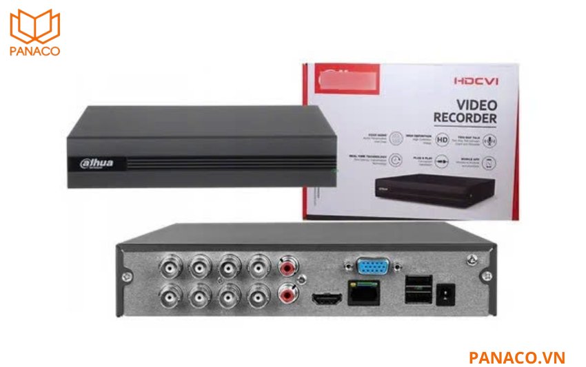 Đầu ghi hình Dahua DH-XVR1B08-I-512G là dòng đầu ghi HDCVI 8 kênh