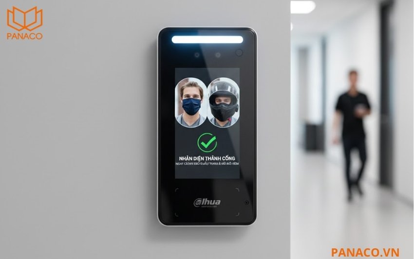 DHI-ASI6213J-MW-V1 nhận diện khẩu trang và mũ bảo hiểm